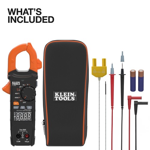 Klein CL490 400A AC/DC Dual-Display Auto-Ranging Digital Clamp Meter - Picture 2 of 6