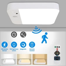 1/2X Ceiling Light Wireless Ceiling Light Home Light Motion Sensor Remote Lamp