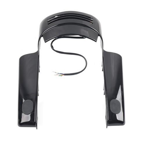 Rear Mudguard Fascia Extension Filler W/ Light For Harley Touring models 09-13 - Picture 8 of 16