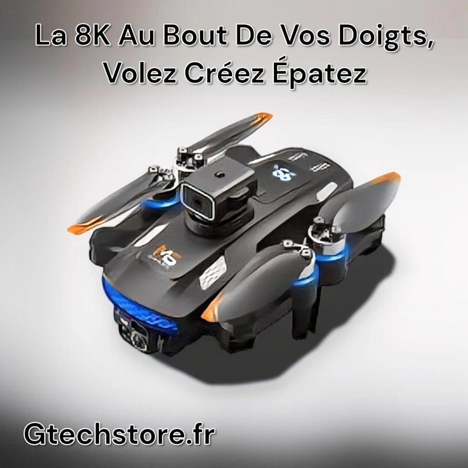 Drone Xiaomi M6 8K FPV avec Écran – Volez et Capturez en Ultra HD - Télécommand - Photo 1/4