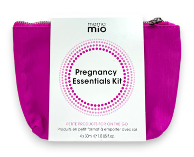 Mama Mio Pregnancy Essentials Kit, Cooling Gel, Boob Tube, Butter & Scrub, New