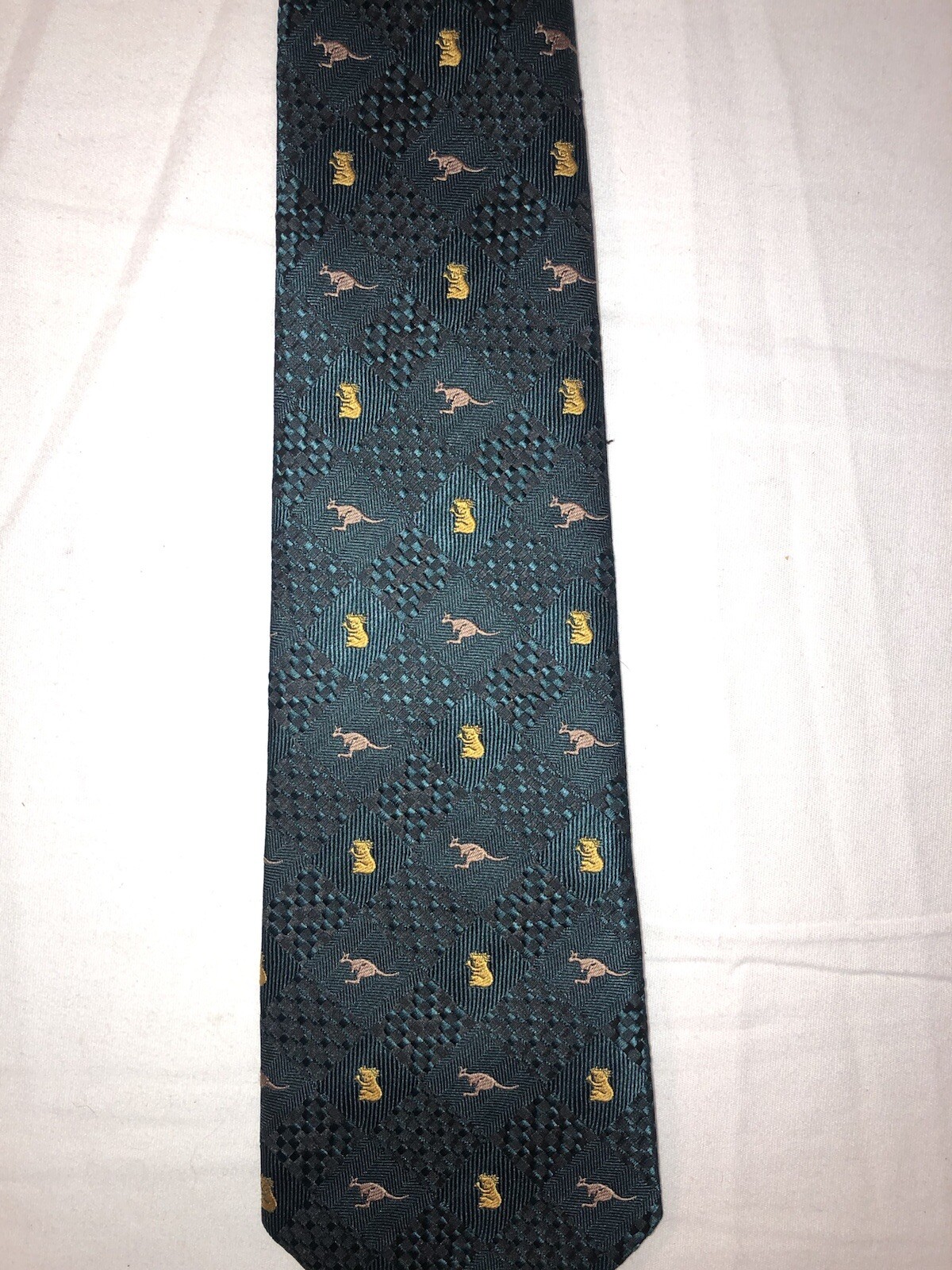 Men’s Australian Tie Company Kangaroo Koala Bear Patt… Gem