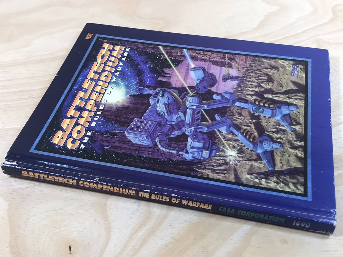 Battletech Compendium The Rules of Warfare 1994 Hardback Battletech Compendium The Rules of Warfare 1994 Hardback