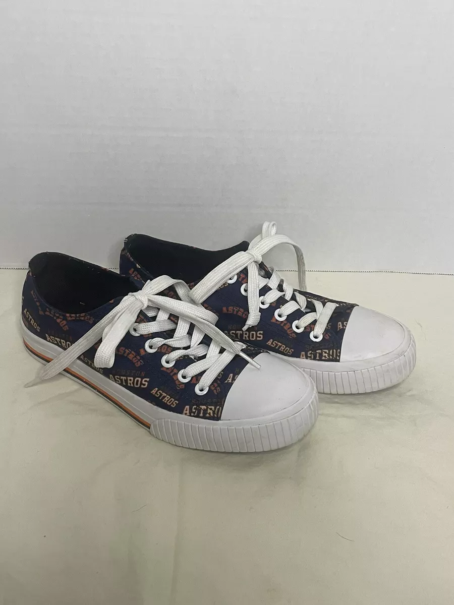 Houston Astros Canvas Women s Shoes Sz 8 GUC eBay