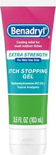 Benadryl Extra Strength Cooling Relief Anti-Itch Gel Topical Analgesic 3.5 fl.oz