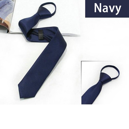 Charm Men Boys Neck Tie Party Narrow Skinny Necktie Formal Business Plain Ties - Picture 11 of 19