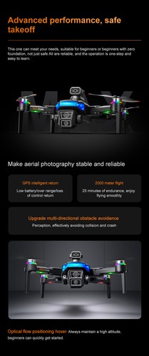 RG706 MAX Drone GPS 5G WIFI FPV 4K HD Dual Camera Obstacle avoidance Quadcopter - Picture 15 of 25