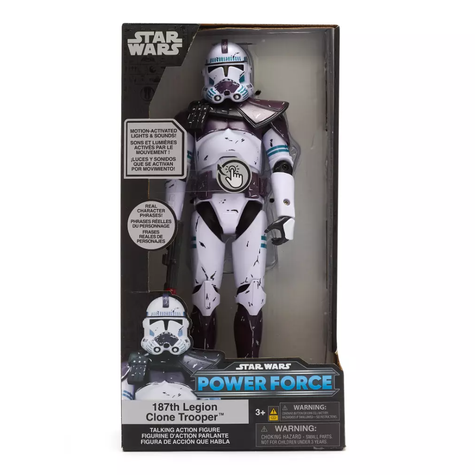 Disney Parks Star Wars 187th Legion Clone Trooper Power Force
