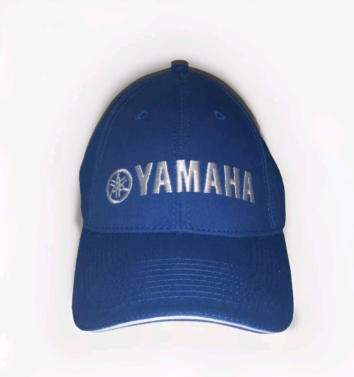 Vintage Yamaha Hat / Cap New Old Stock Blue Adjustable