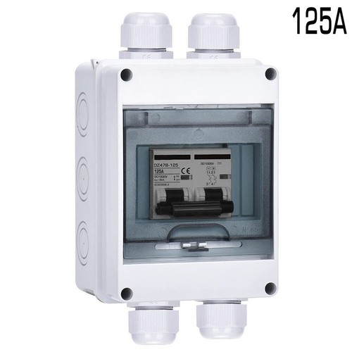 PV Disconnect Box DC1000V Circuit Breaker Solar Isolator-Switch 6-125A - Picture 9 of 23