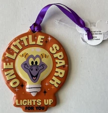 Disney Parks Epcot Figment “One Little Spark Lights Up For You “Ceramic Ornament