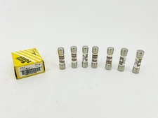 Lot of 7 New Bussmann KTK-7 Fast Acting Fuses 7A 600V