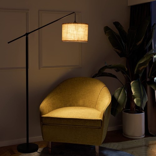 Arc Floor Lamp Overhang Cantilever Standing Floor Lamp For Couch Sofa Reading Li