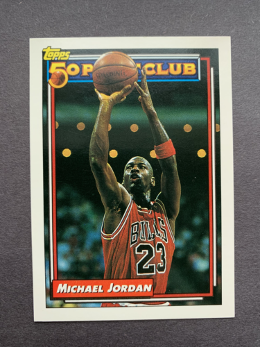 1993 Topps Michael Jordan "50 Point Club" #205 - Chicago Bulls