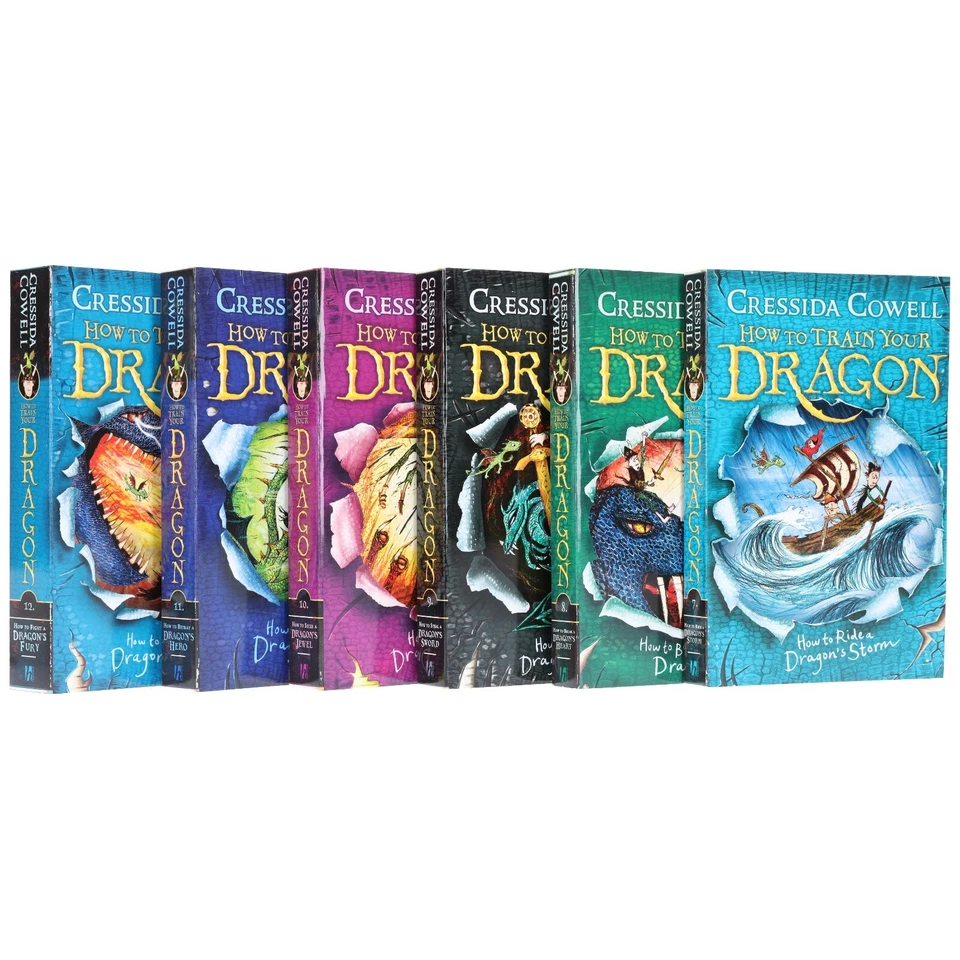 How To Train Your Dragon 6 Books (7-12) by Cressida Cowell - Ages 9-14 - PB - Image 4 of 4