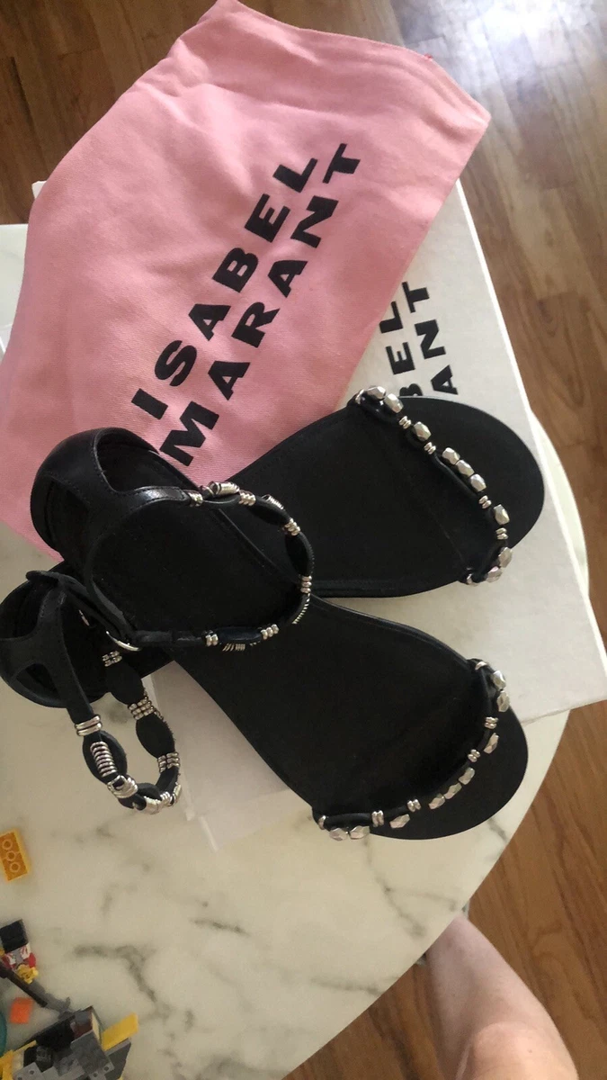 Isabel marant flat 2025 sandals