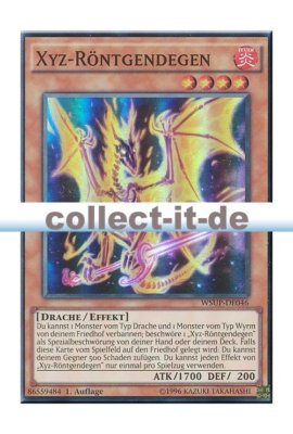 Yugioh WSUP-DE046 Xyz-Röntgendegen 1. Auflage