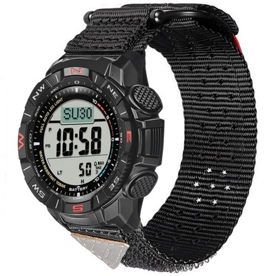 23mm Quick-Release Nylon Strap Compatible with Casio PRW-6800/6900Y/400Y/60Y/...