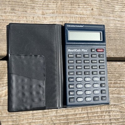 Calculated NautiCalc Plus 8416 Navigational Calculator w/ Case