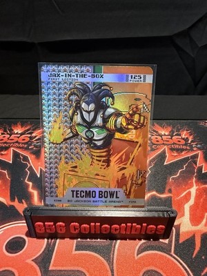 Bo Jackson Battle Arena Tecmo Bowl - JAX-IN-THE-BOX End Zone Fire SP PWR 125 JSN