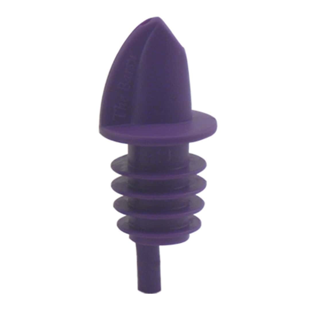 Pourer Stopper Cocktail Purple Plastic The Bars | Drink Dispenser