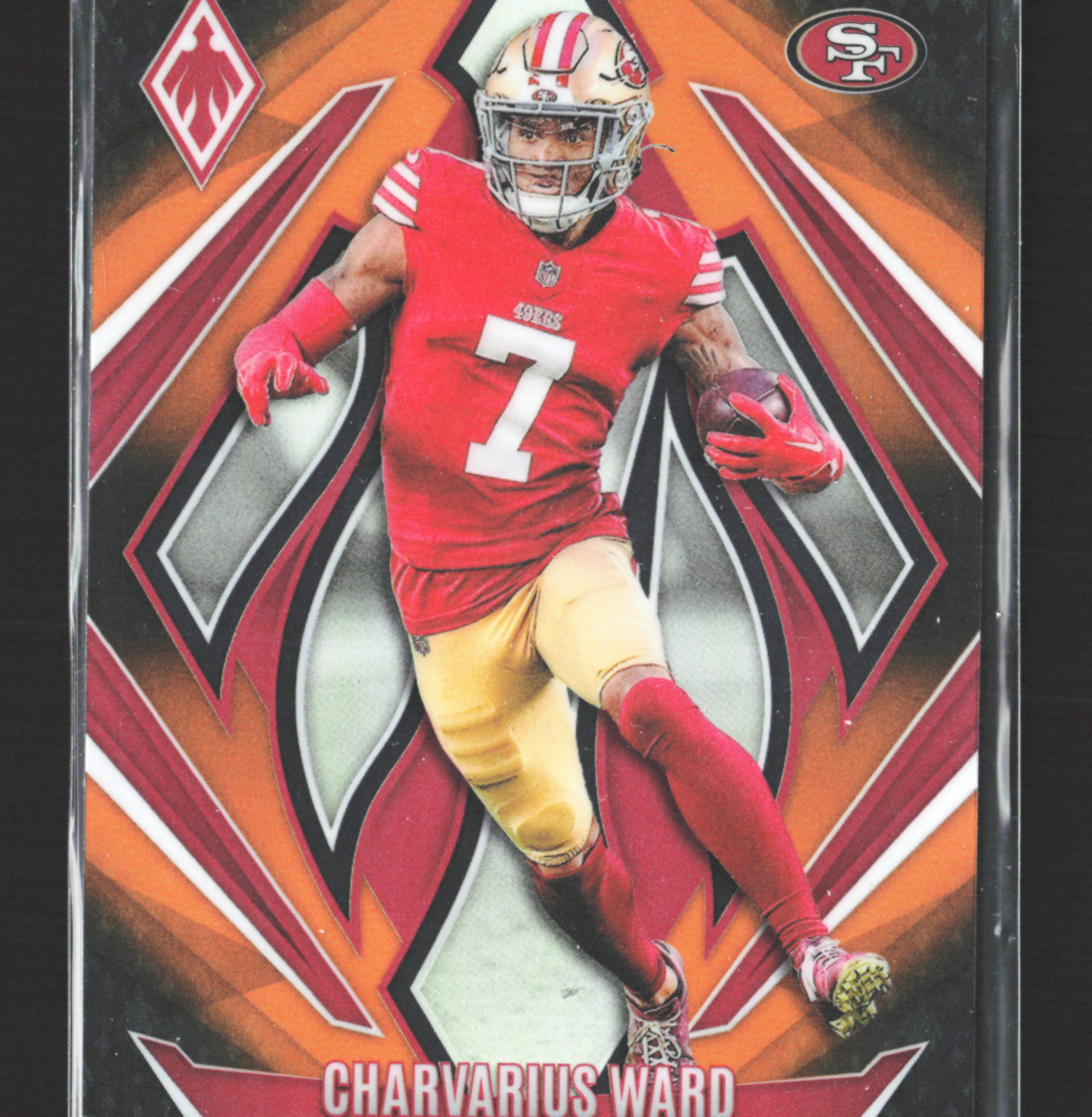 2024 Panini Phoenix #22 Charvarius Ward Orange Fade