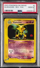 2003 POKEMON SKYRIDGE #2 ALAKAZAM-REVERSE FOIL PSA 10 on eBay