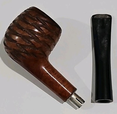 Vintage Medico Guardsman Rusticated Billiard Estate Tobacco Pipe Imported Briar 
