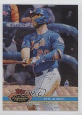2021 Stadium Club Chrome 1991 Design Variation Wave Refractor Pete Alonso 0m4q