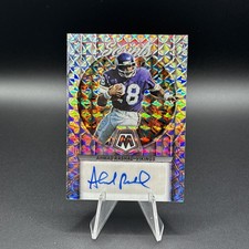 2023 Panini Mosaic Ahmad Rashad Scripts Auto Minnesota Vikings 😈