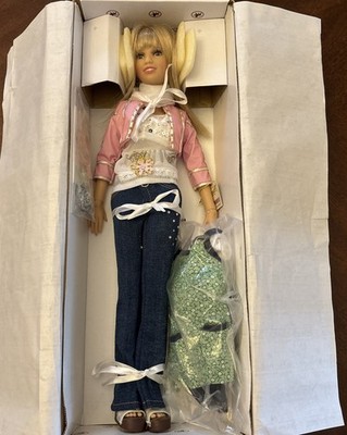 hannah montana green dress Doll- The Ashton-Drake Galleries (Rare) Neck to heel