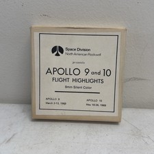 Apollo 9-10 8MM movie film Flight Highlights Vintage Reel