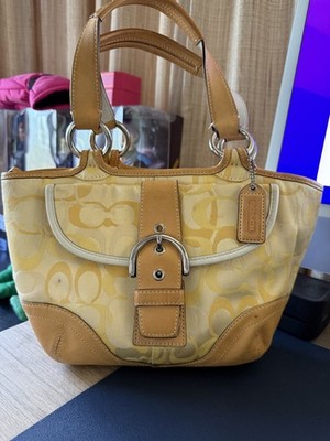 Coach Y2K Soho Signature Jacquard Buckle Tote Bag Style 1853