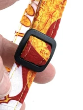 NEW Beach Dog Company Tropical Dog Collar Size Small 5-20 lbs Made In USA NWT