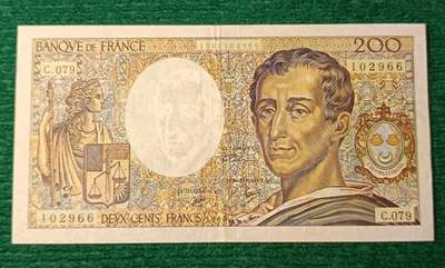 Billet 200 Francs - Montesquieu 1990 - Fay 70 - TTB - Photo 1/2