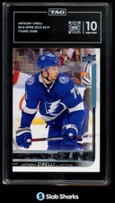 2018 UPPER DECK #219 ANTHONY CIRELLI YOUNG GUNS RC ROOKIE GEM MINT TAG 10