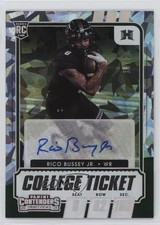 2021 Contenders Draft Picks Cracked Ice Ticket 17/23 Rico Bussey Jr Auto ms9