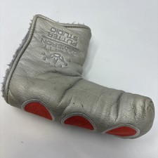 Scotty Cameron Studio Select Silver 3 Red Dot Blade Putter Headcover READ wear