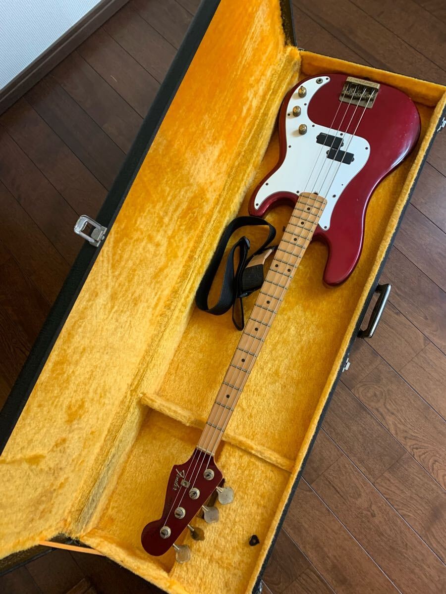 ベース Fender USA Fender Precision Bass Special Fender American Special Precision Bass - Olympic White