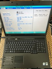 Dell Vostro 1710 Intel Core 2 Duo 1.8GHz 4GB RAM - NO HDD Battery Power Adapter