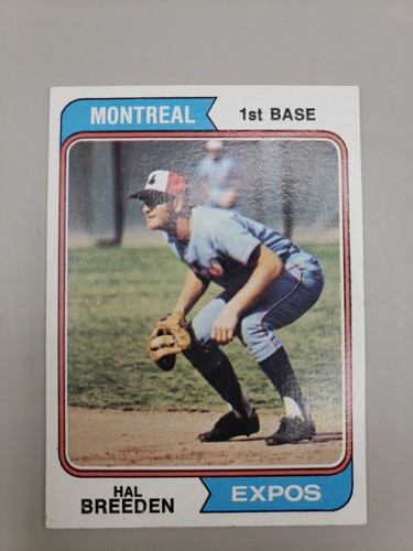 1974 Topps Baseball Montreal Expos Lots Of 9 Cards EX-MT Condition - Picture 4 of 10