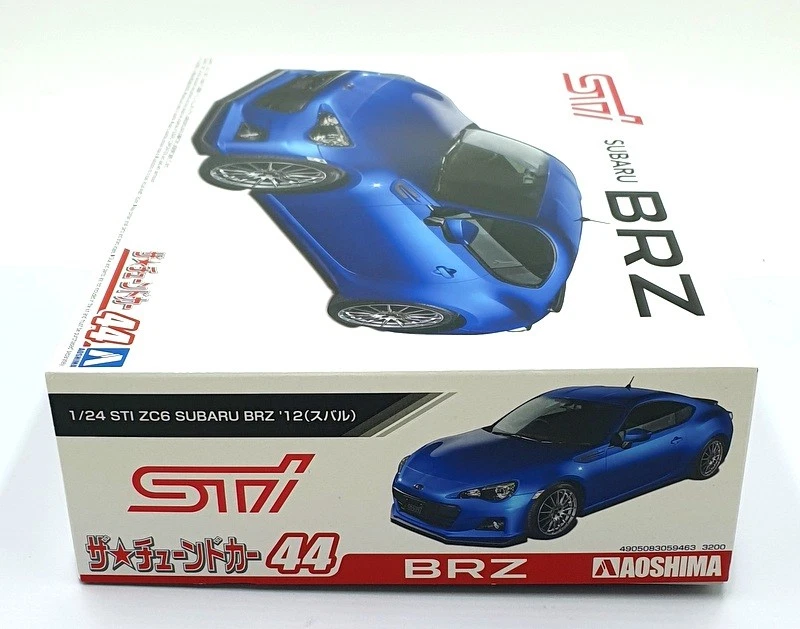 Kit sin construir Aoshima LW escala 1/24 059463 - STI ZC6 Subaru BRZ ’12 #44 Foto 3 de 4