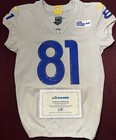 Jared Pinkney Los Angeles Rams NFL Team Issued Bone Game Jersey (Vanderbilt)