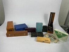 Sammlung Medizinische Messgeräte Instrumente Arzt Konvolut Besteck Kasten Alt