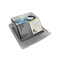 Rolodex Covered Card File 67075 Black Noir 125 Ruled Cards 2.25x4 New READ 