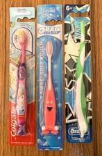 3-pack Colgate Oral Choice Oral-B Manual Toothbrush Kid Extra Soft Multicolor