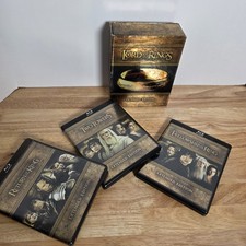 Lord of the Rings Extended Edition Blu-ray Trilogy Motion Picture Set