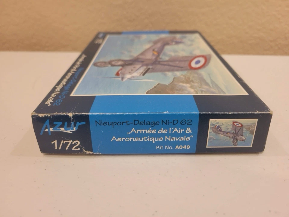 Azur 1/72 Nieuport-Delage Ni-D 62 Army De L’Air & Aeronautique Navale No. A049 Foto 2 de 3