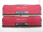 Crucial Ballistix DDR4-3600 16GB (2x8GB) DIMM Red Desktop RAM Memory Modules