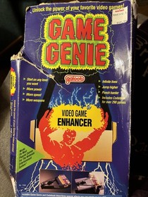 Nintendo NES Game Genie Game Enhancer *BOX, MANUAL, AND CARTRIDGE*
